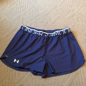 Under armour running/athletic shorts